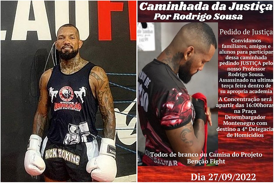 Uma semana após morte de professor de boxe, família faz ato em Camaçari