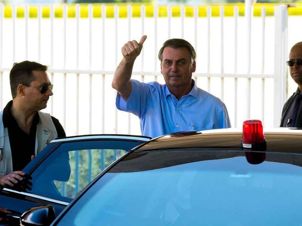 Jair Bolsonaro sobre o 1º turno: “Papai do céu que decide”