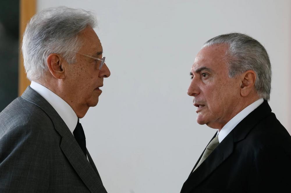FHC declara voto em Lula no 2º turno; Temer decide apoiar Bolsonaro