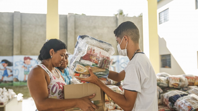 Prefeitura de Dias d'Ávila realizará mais uma ação de entrega de cestas básicas