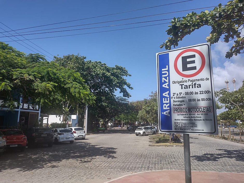 Praia do Forte inicia a implantação da Zona Azul em novembro