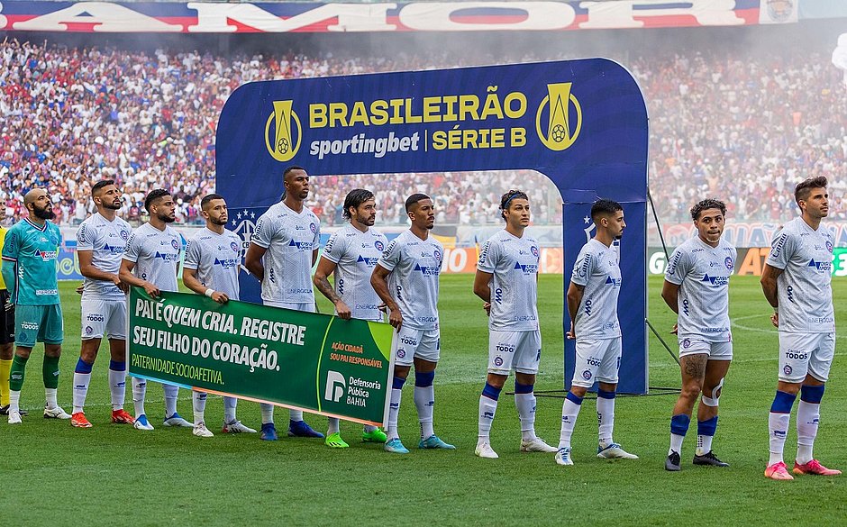 Bahia vai vestir branco contra o Guarani; possível jogo do acesso é nesta sexta