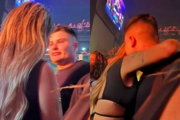 Ex-marido de Jojo é visto aos beijos com Liziane e passa noite com ela