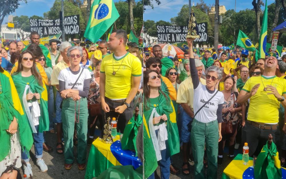 Pressionada na Globo, Cassia Kis testa limite e vai de novo a ato antidemocrático