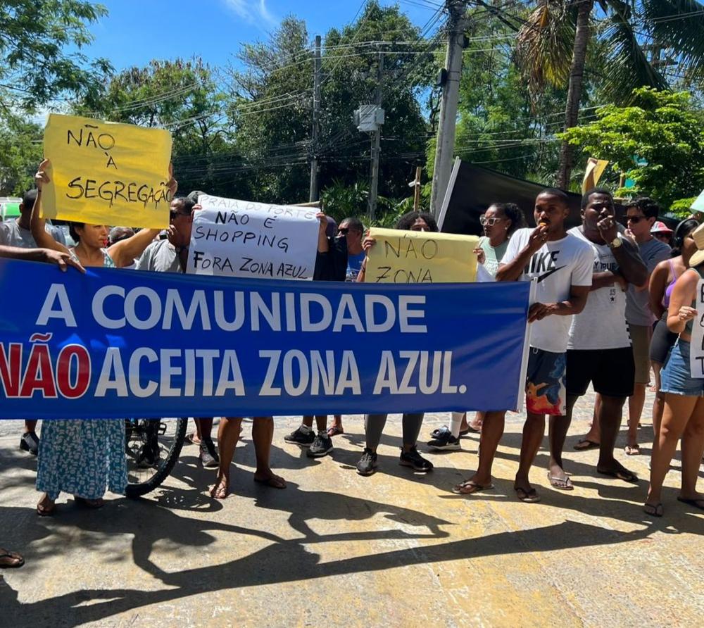 Praia do Forte: após protestos contra Zona Azul, prefeitura fará audiência pública na quinta