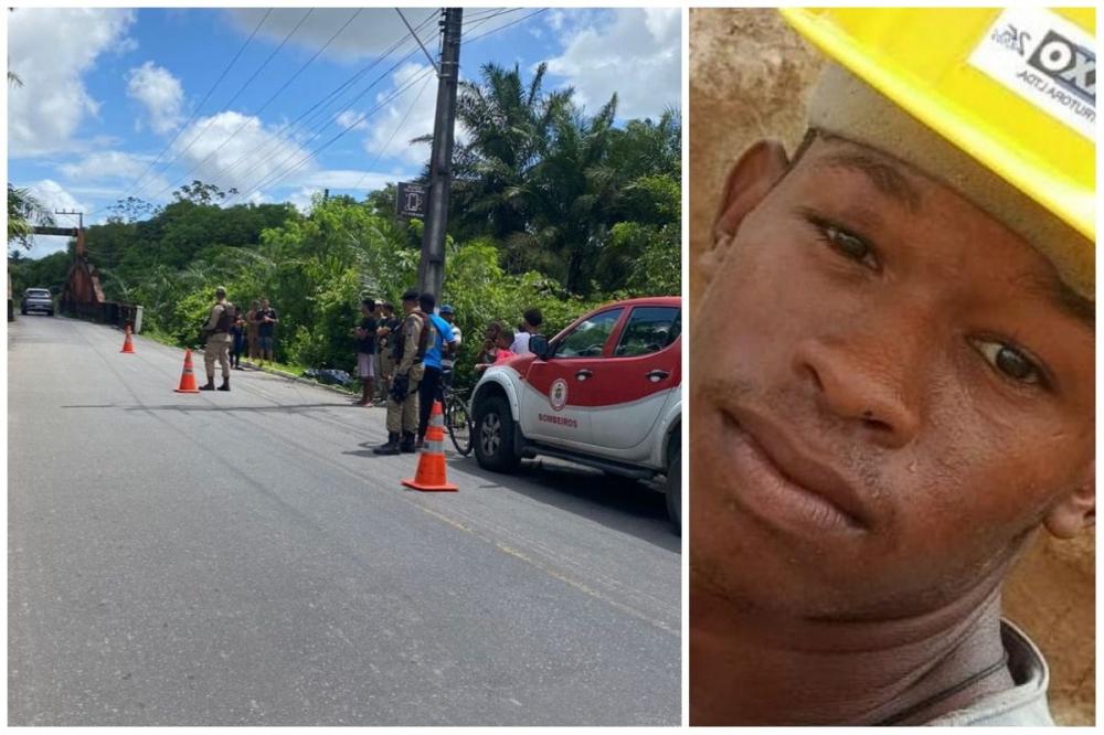 Bombeiros localizam corpo de jovem que morreu após ser empurrado no Rio Jacumirim