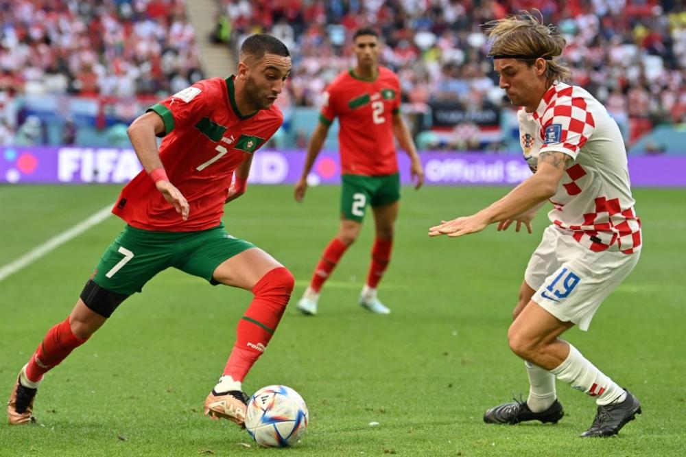 Cróacia e Marrocos fazem jogo morno e ficam no 0 a 0