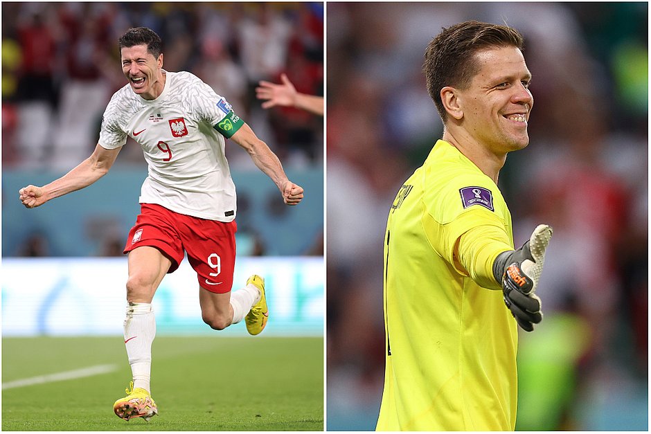 Com 1º gol de Lewandowski em Copas e goleiro brilhando, Polônia vence a Arábia