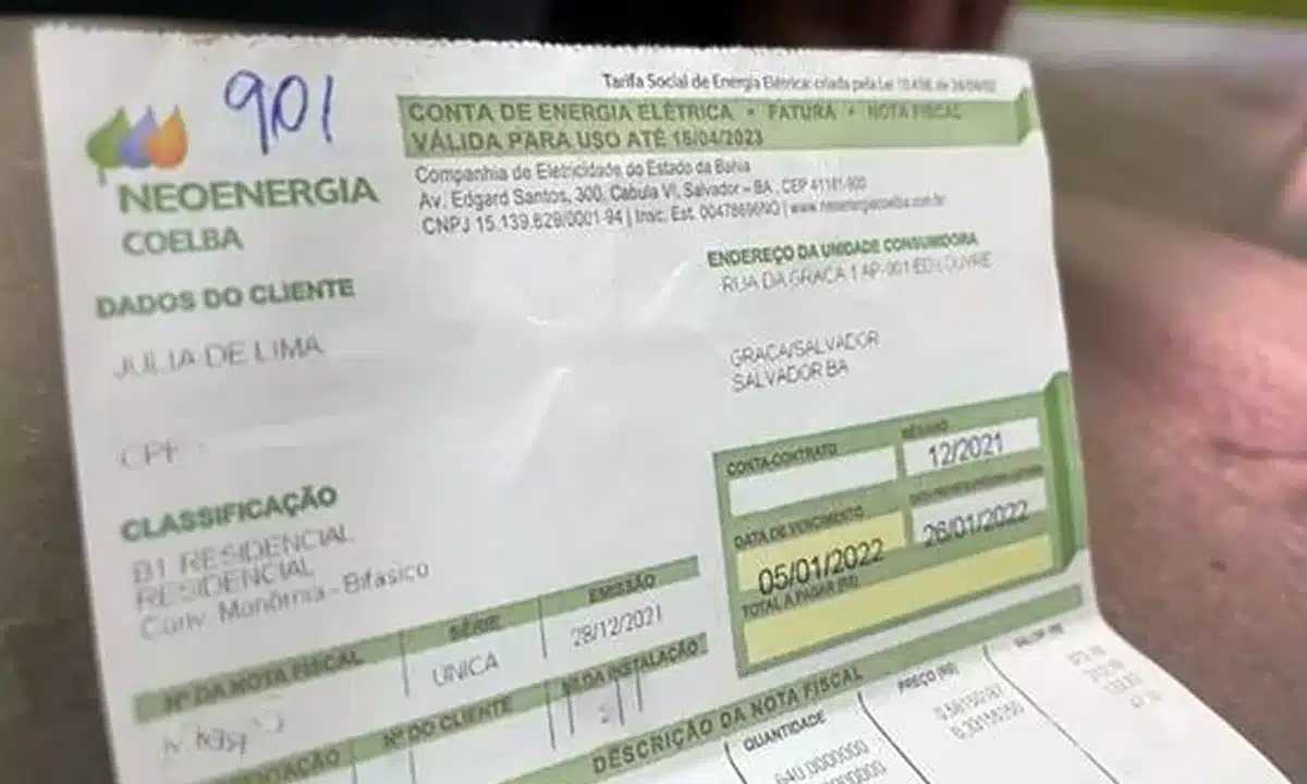 Contas de energia em atraso podem ser quitadas com até 60% de desconto; veja como