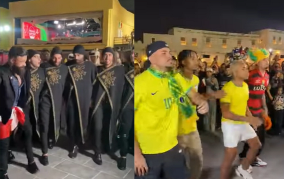 Influenciador baiano faz batalha de dança com árabes e viraliza na web
