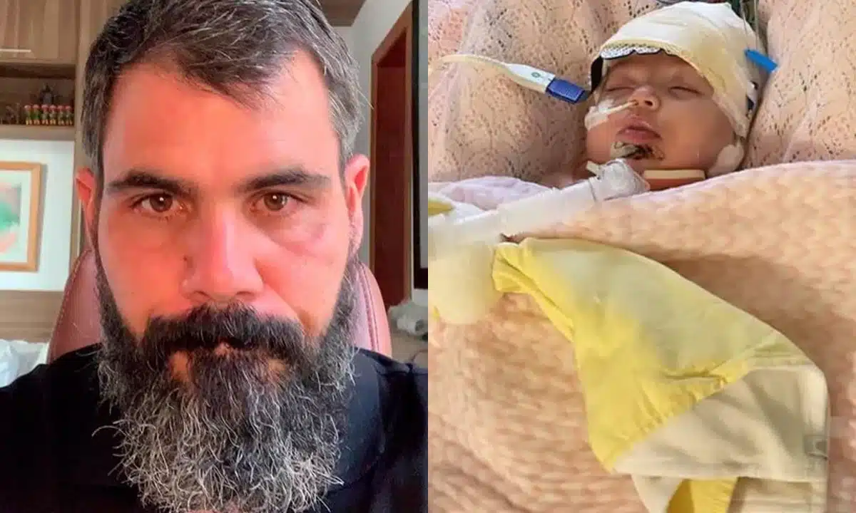 Filha de Juliano Cazarré apresenta piora em quadro clínico e família pede orações