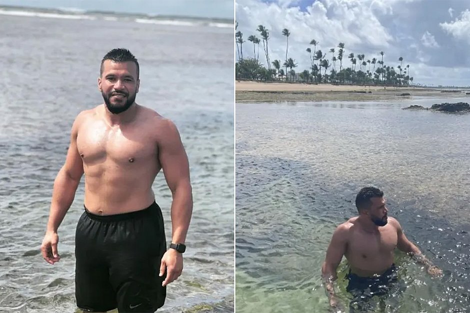 Turista goiano salva filho de afogamento e some no mar em Guarajuba