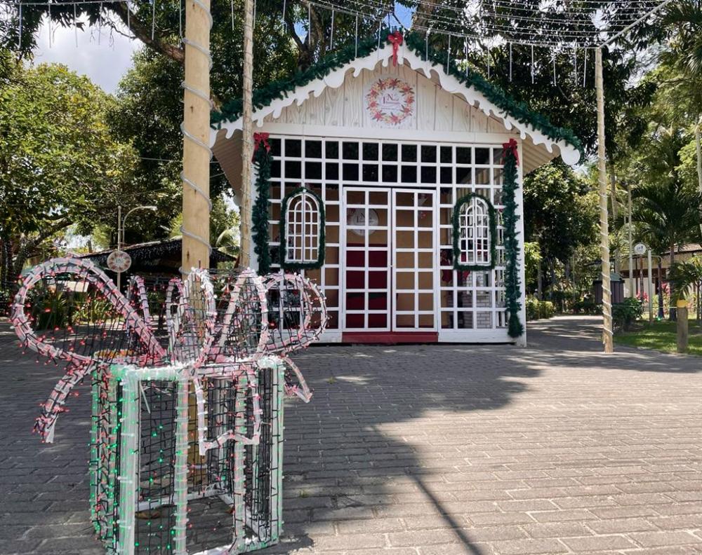 Decoração de Natal será inaugurada nesta quarta no Parque da Cidade