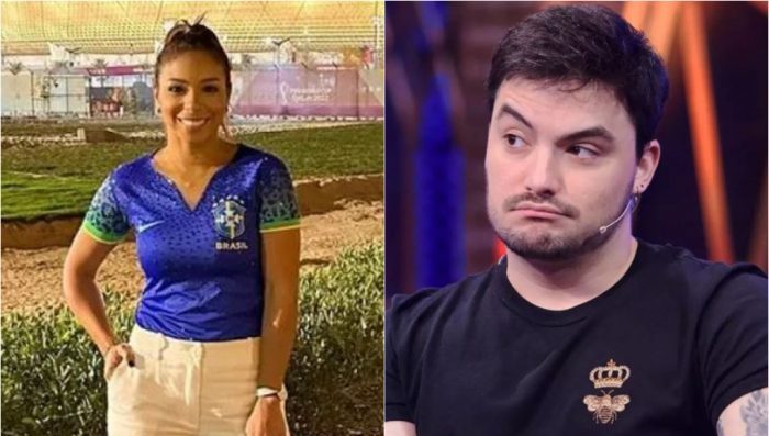 Eliminação do Brasil gera briga entre Felipe Neto e mulher de Thiago Silva
