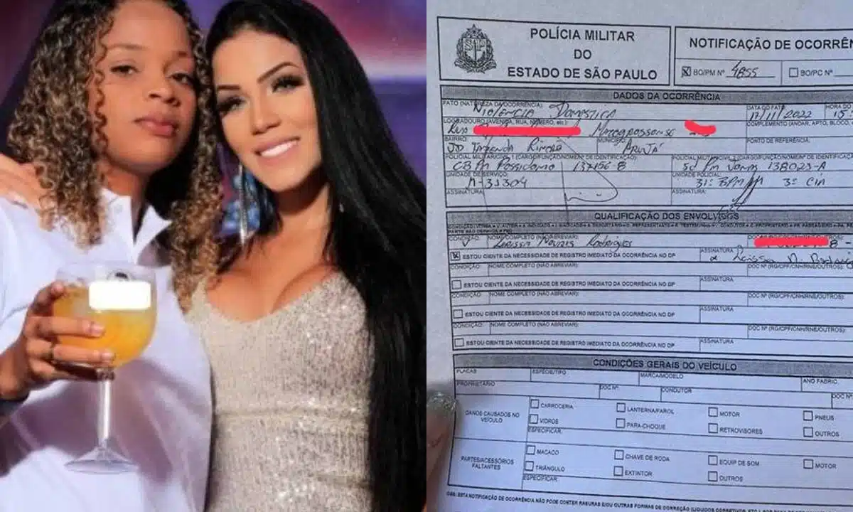Ex-mulher de MC Dricka acusa funkeira de agressão e expõe ferimentos no corpo: ‘Não vou me calar’