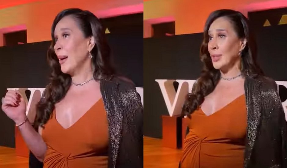 Claudia Raia sofre críticas após responder jornalista com grosseria