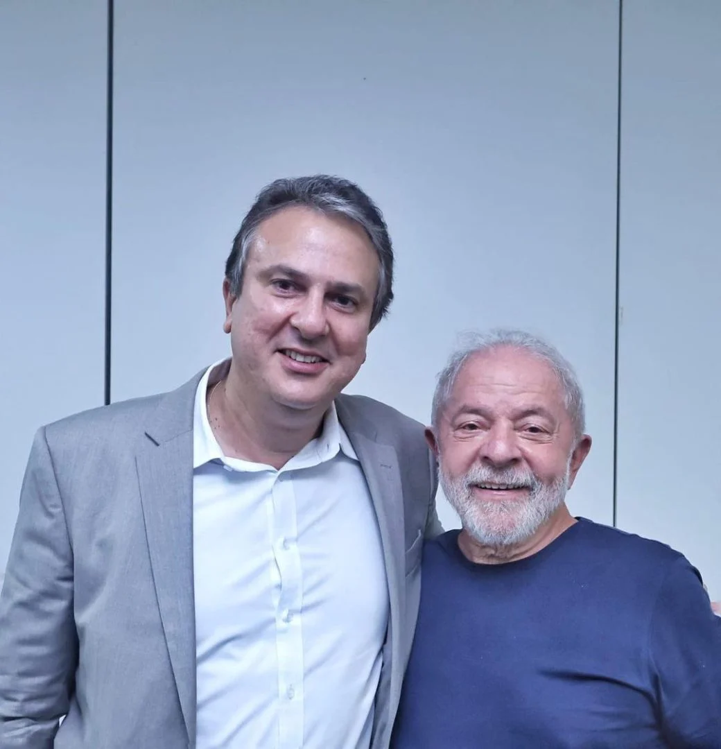 Lula sacramenta escolha de Camilo Santana para assumir o MEC