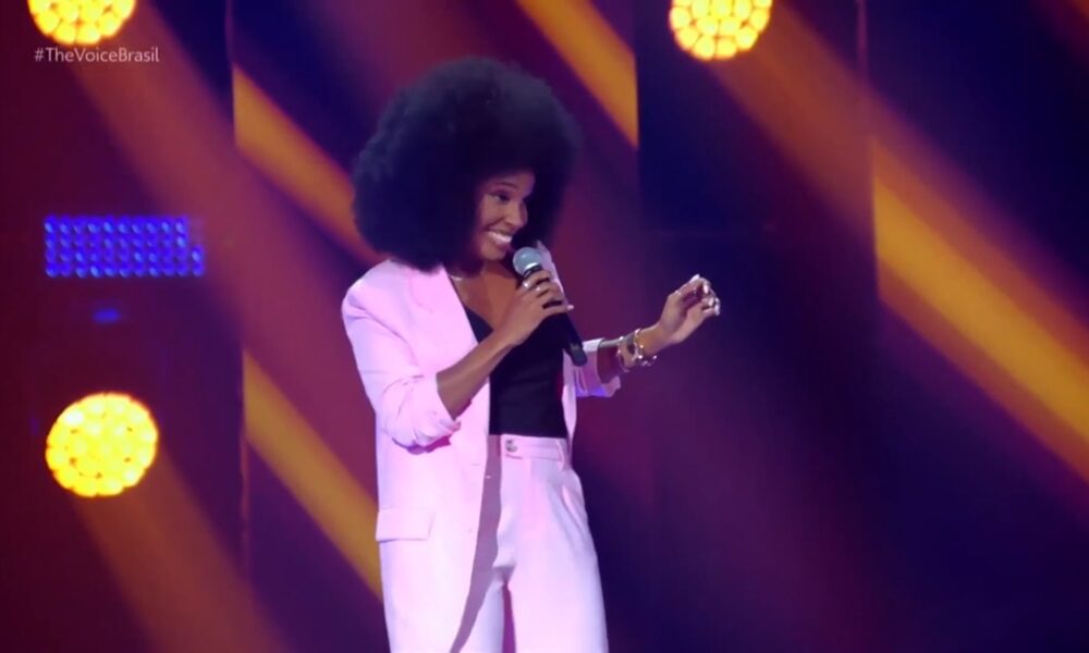 Baiana de Simões Filho é finalista no The Voice Brasil