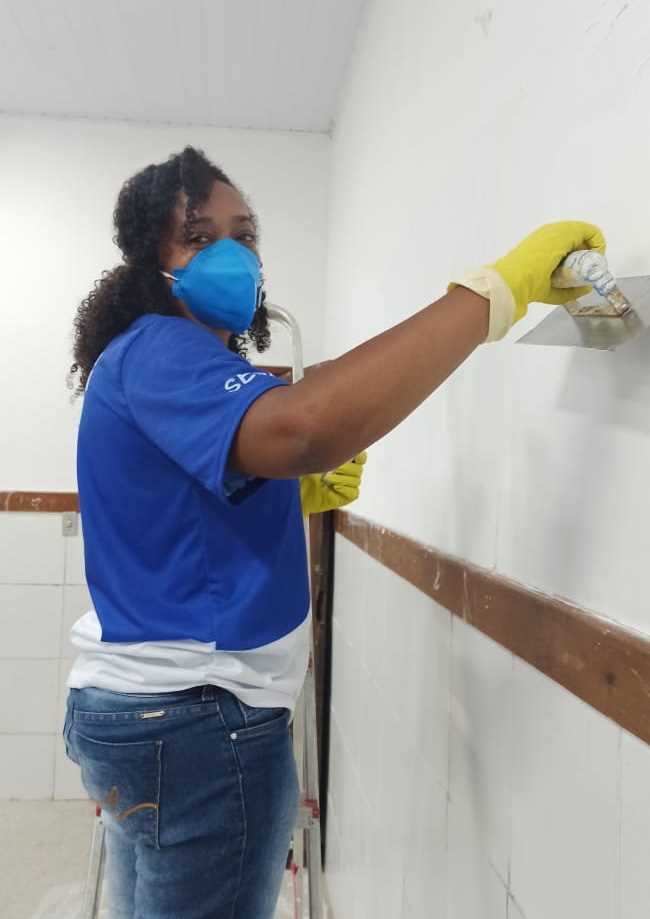 Prefeitura de Mata de São João e Senai finalizam curso profissionalizante de Pintor