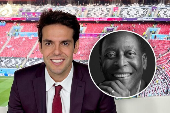Kaká é criticado por não aparecer no velório de Pelé