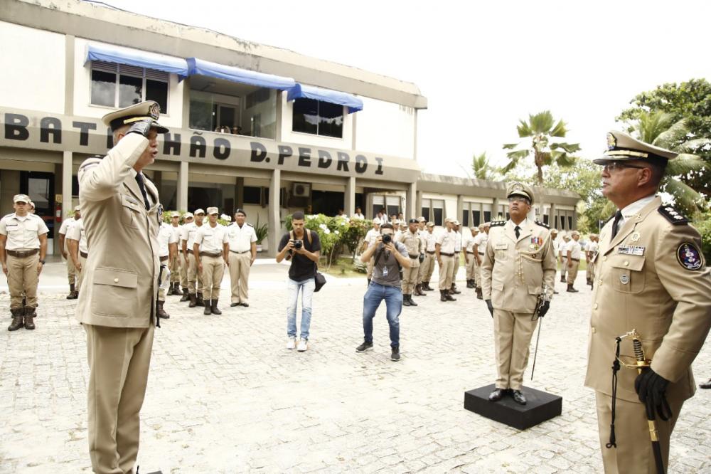 PM realiza solenidade de Passagem de Comando do 12º BPM/Camaçari