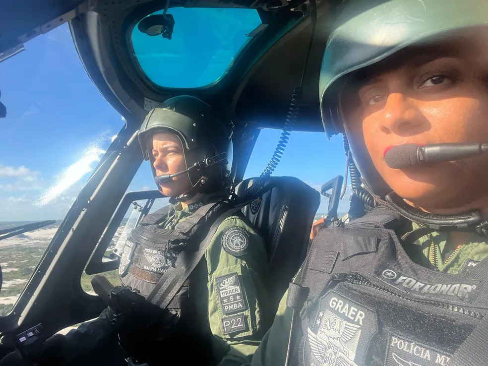 Pela primeira vez, Graer tem tripulação com 2 mulheres como piloto 