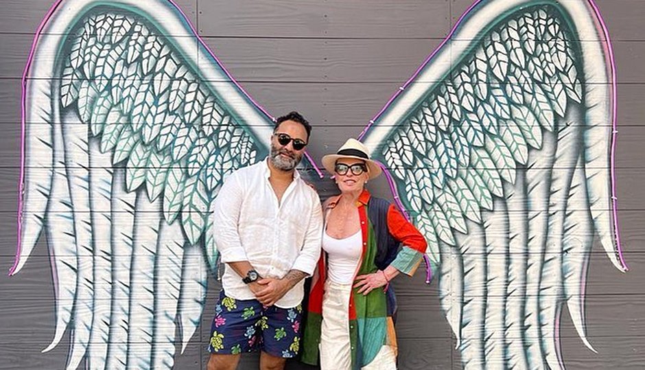 Ana Maria posta foto com o namorado em viagem à África do Sul
