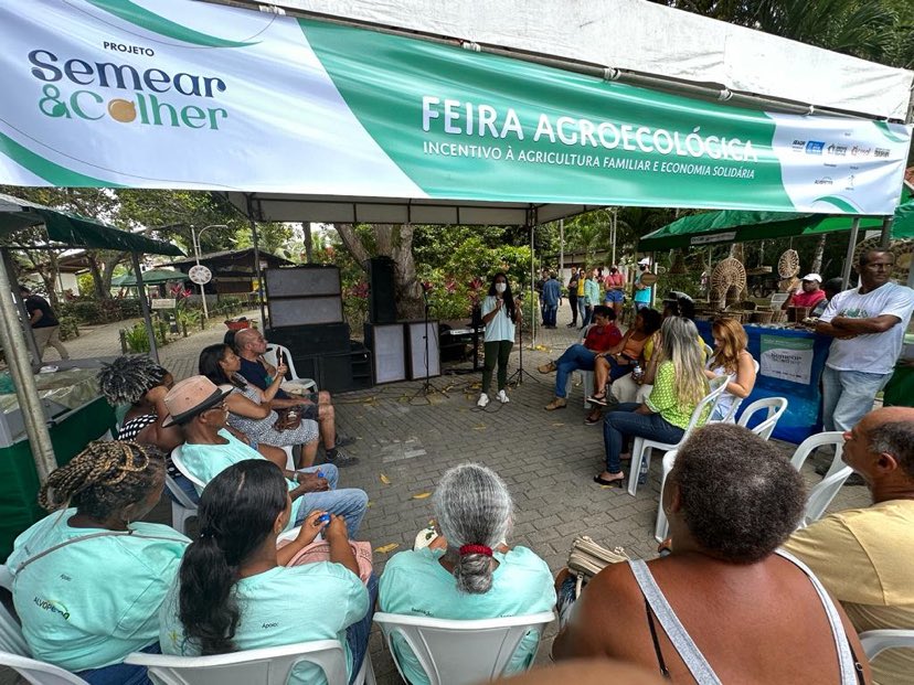 Mata de São João revela potencial para produção de orgânicos em Feira Agroecológica
