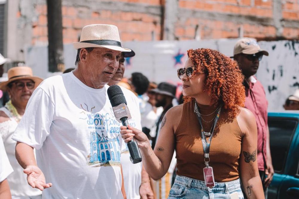 Gualberto comemora retorno da Festa do Bonfim em Mata