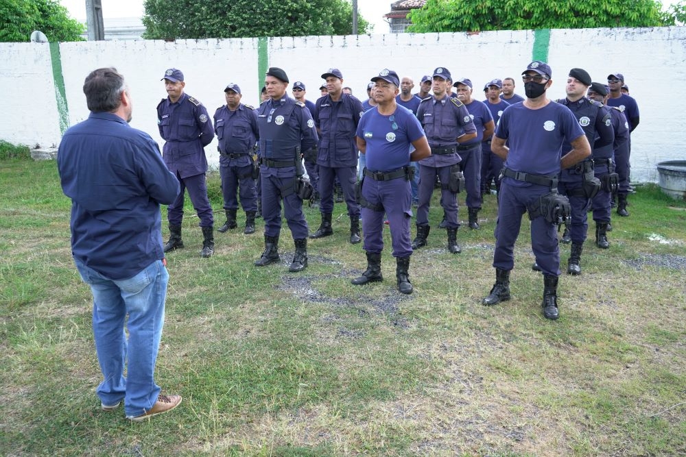 Guarda Municipal de Pojuca participa de treinamento e demonstração do novo equipamento