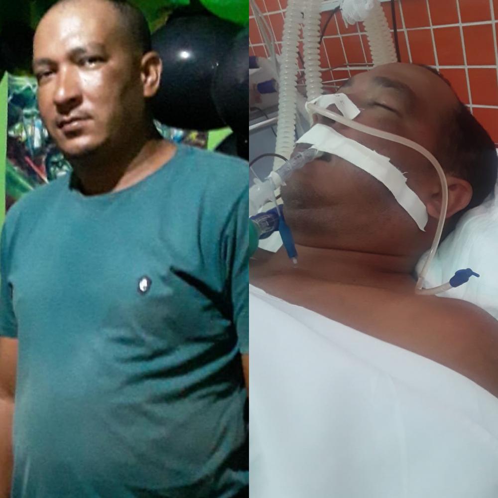 Familiares fazem apelo para transferir homem com AVC Hemorrágico 