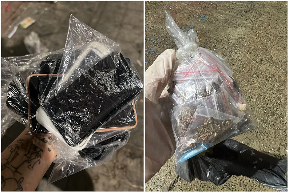 Três são presos em esquema para trocar celular furtado por drogas no Porto da Barra