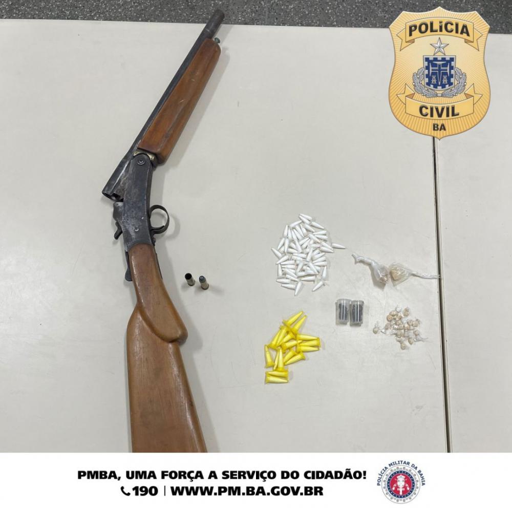 Acusado de homicídios é morto em confronto com a PM em Dias d’Ávila 