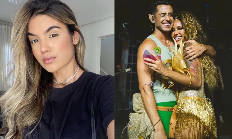 Blogueira expõe relacionamento com namorado de Sthe Matos
