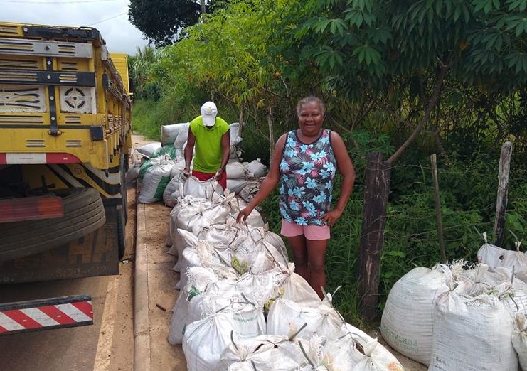SEAGRI entrega 210 toneladas de adubo a agricultores