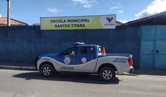 Polícia Militar intensifica rondas em escolas em Dias d’Ávila