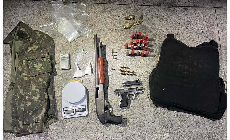 Casal de traficantes é morto pela polícia no Arenoso