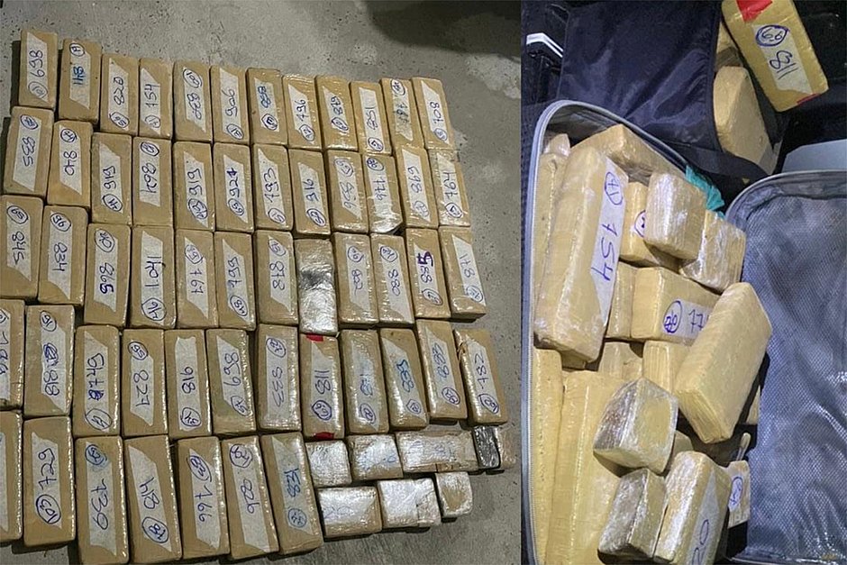 Cerca de 65 Kg de maconha que abasteceriam Micareta de Feira são apreendidos