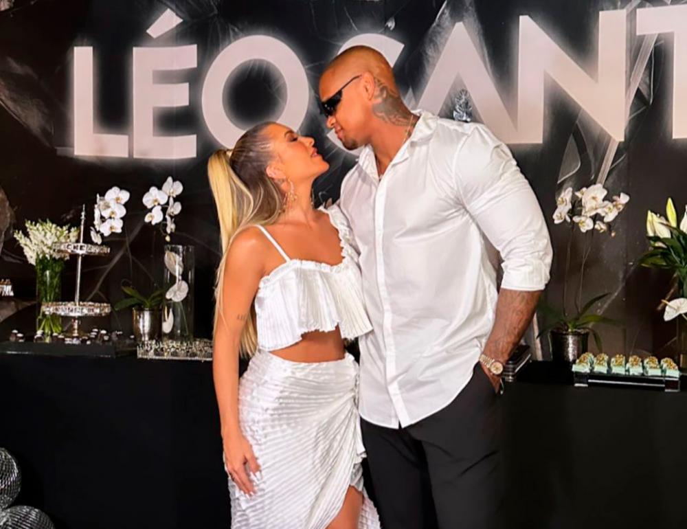 Léo Santana comemora 35 anos com festa ‘All Black’ em Salvador; veja fotos