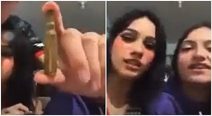 Jovens fazem live para exibir armas e são abordados pela PM em casa