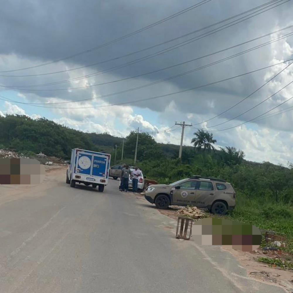 Corpo de casal é encontrado com marcas tiros em Camaçari
