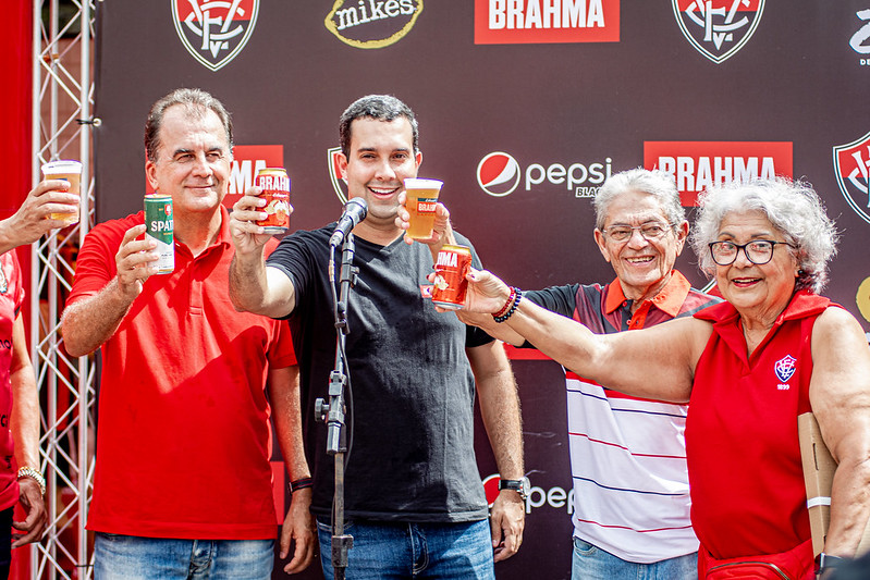 Vitória anuncia cervejaria como nova patrocinadora do clube