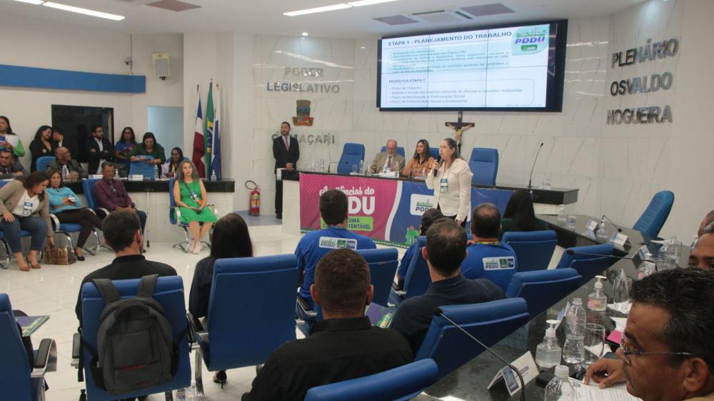 Vereadores participam de primeira audiência pública sobre PDDU de Camaçari