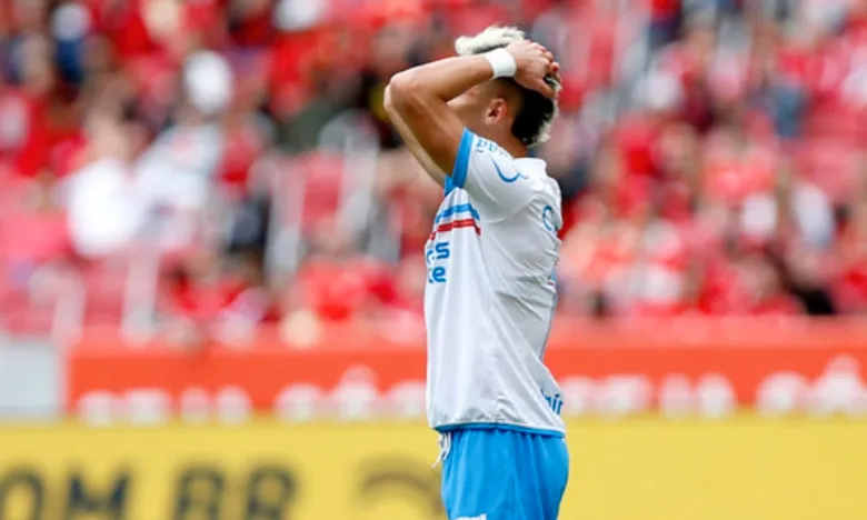 Ineficiência custa cara ao Bahia contra o Inter no Beira-Rio