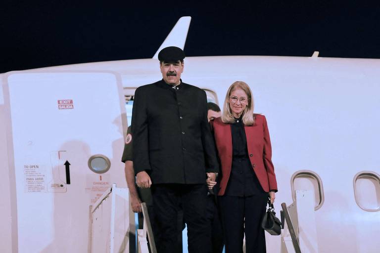 Ditador venezuelano Nicolás Maduro desembarca em Brasília para reunião com Lula