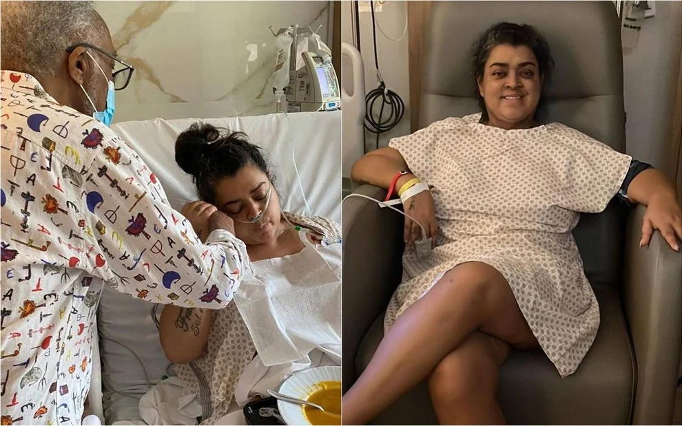 Preta Gil precisou ser reanimada após perder a consciência durante infecção
