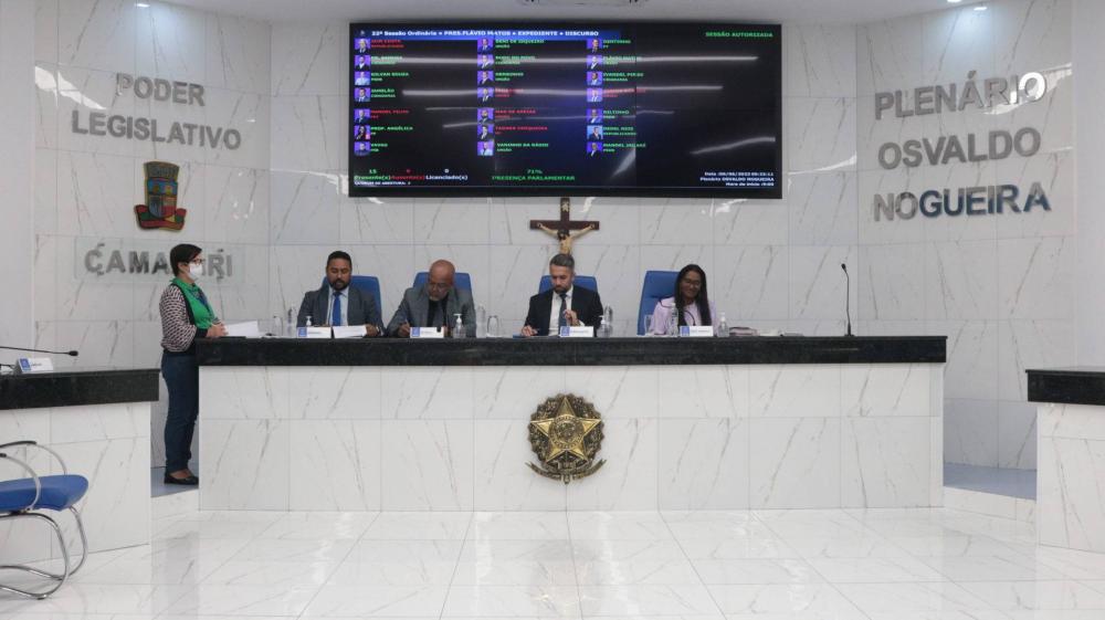 Vereadores de Camaçari aprovam número significativo de projetos de lei de autoria do Legislativo