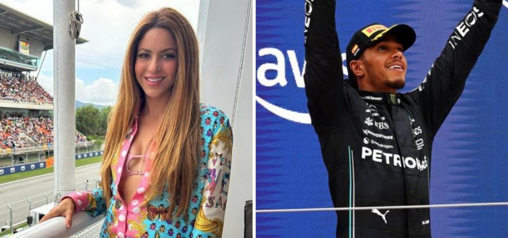 Shakira e Lewis Hamilton estariam namorando, diz revista People