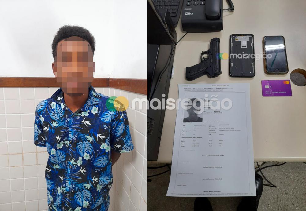 PM recupera e prende acusado após roubar iPhone no Parque da Cidade