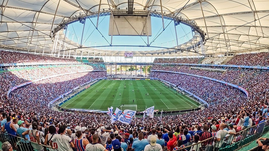  Bahia ultrapassa marca de 500 mil pagantes no estádio em 2023